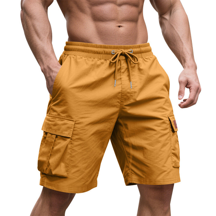 Herren Cargo-Shorts mit mehreren praktischen Taschen und elastischem Bund Echoarchiv
