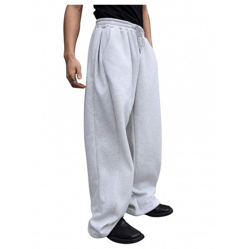 Damen nan weite Oversize Jogginghose mit tiefem Schritt, elastischem Bund und Kordelzug Echo Archiv