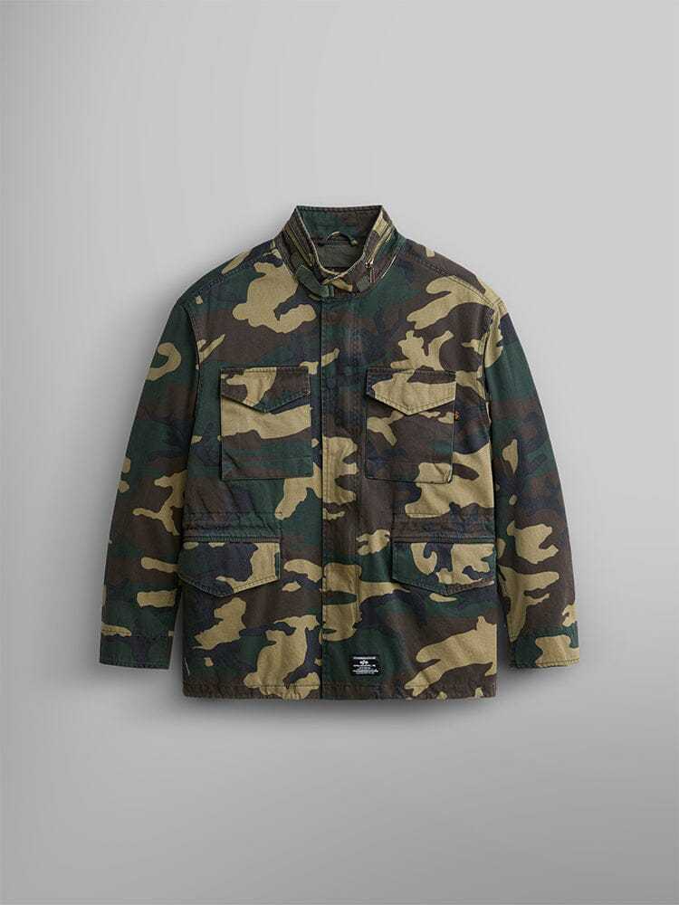 Herren lässige Utility-Jacke mit praktischen Taschen und hohem Kragen Echoarchiv
