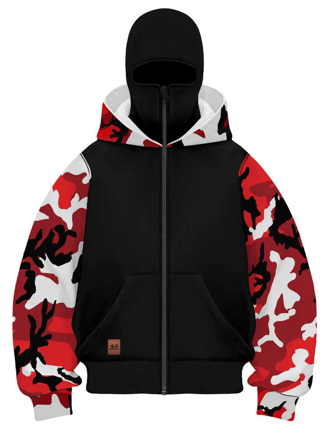 Herren Modische Camouflage Kapuzenjacke Echo Archiv