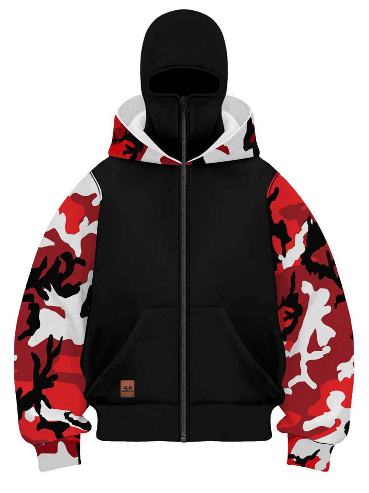 Herren Modische Camouflage Kapuzenjacke Echo Archiv