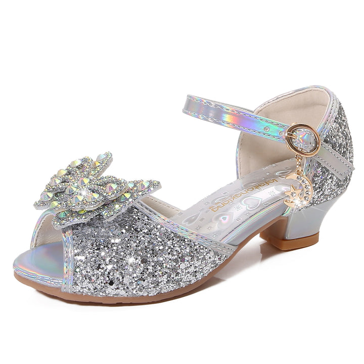 Mädchen Elegante Ballerina Sandalen mit Glitzer und Strass Echo Archiv