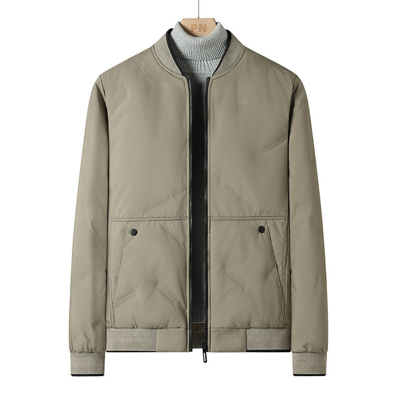 Herren Leichte Übergangsjacke mit hohem Stehkragen und praktischen Taschen Echo Archiv