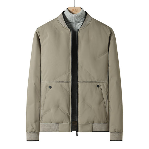 Herren Leichte Übergangsjacke mit hohem Stehkragen und praktischen Taschen Echo Archiv