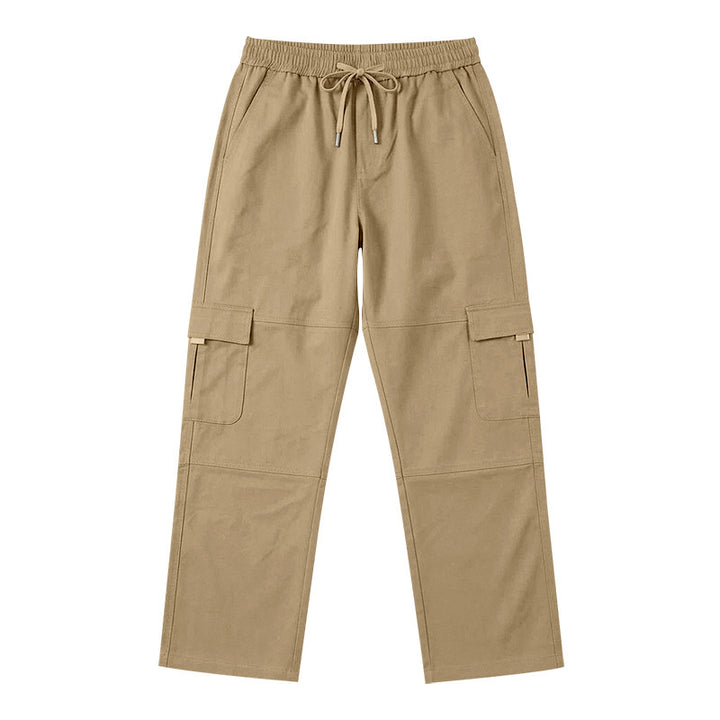 Herren Cargohose mit weitem Schnitt und elastischem Bund Echoarchiv