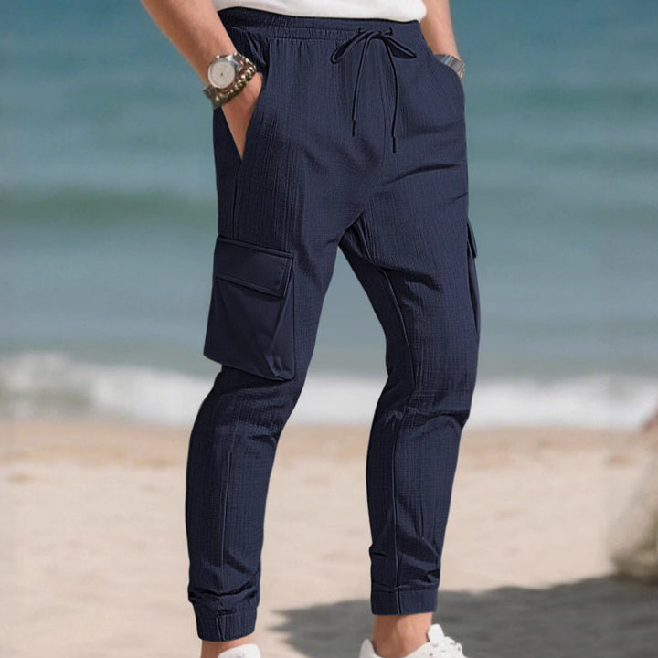 Herren Cargo-Jogginghose mit elastischem Bund und praktischen Taschen Echoarchiv