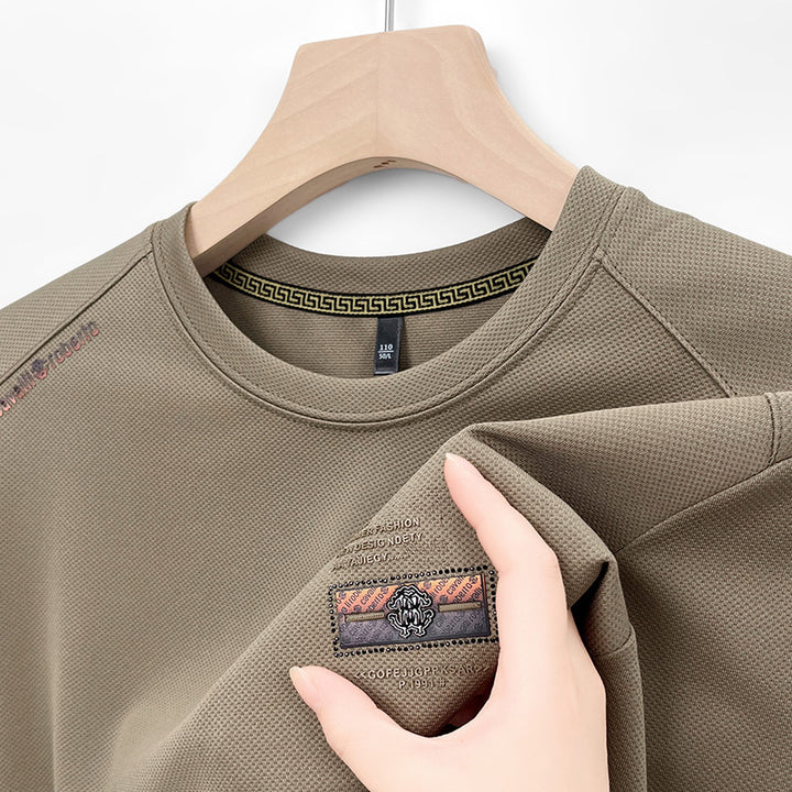 Herren Sweatshirt mit innovativer Struktur und atmungsaktiven Eigenschaften Echoarchiv