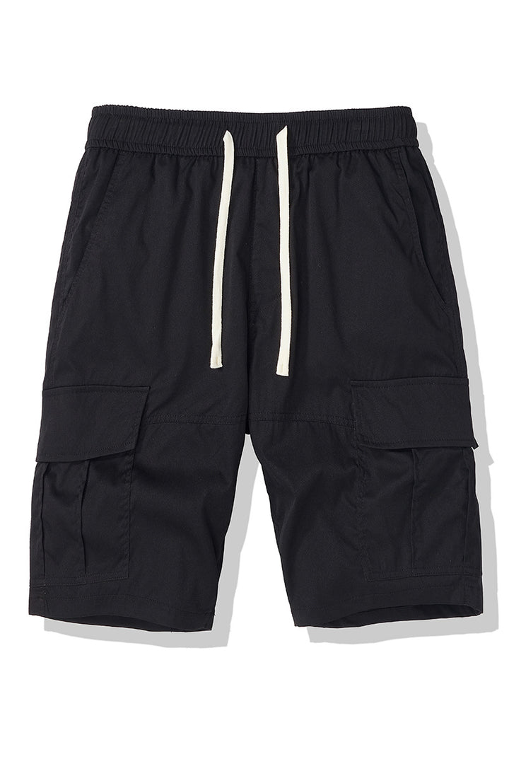 Herren Cargo-Shorts mit elastischem Bund und mehreren Seitentaschen Echoarchiv