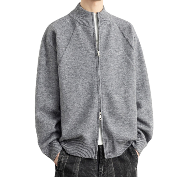 Herren Stilvolle Strickjacke mit Reißverschluss Echo Archiv