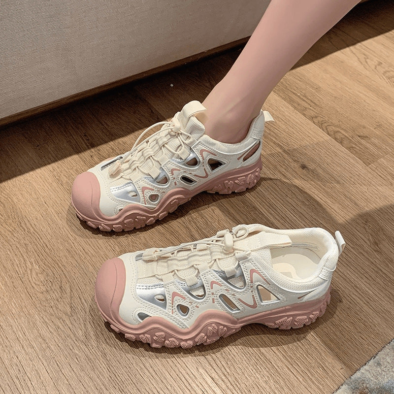 Damen Sportliche Sneakers mit rutschfester Sohle und atmungsaktivem Obermaterial Echo Archiv