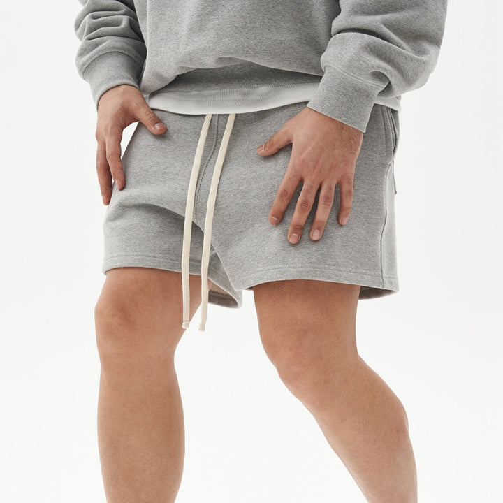 Herren Bequeme Sweatshorts mit adjustablem Bund und seitlichen Eingrifftaschen Echoarchiv