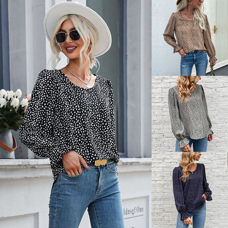 Damen Elegante Bluse mit Rüschendetails Echo Archiv 1788168538