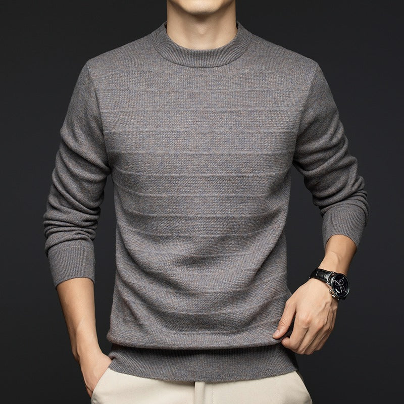 Herren modischer Pullover mit strukturiertem Design Echoarchiv