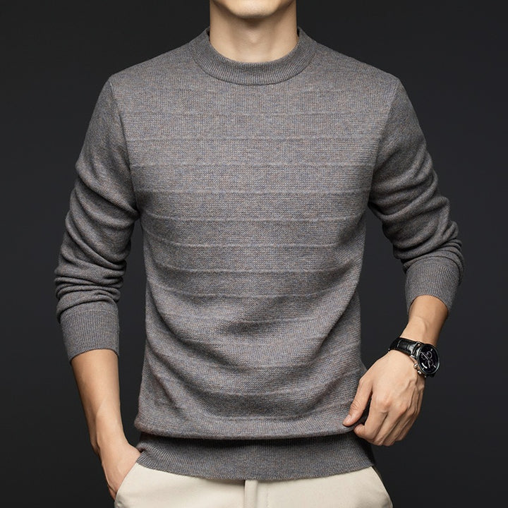 Herren modischer Pullover mit strukturiertem Design Echoarchiv