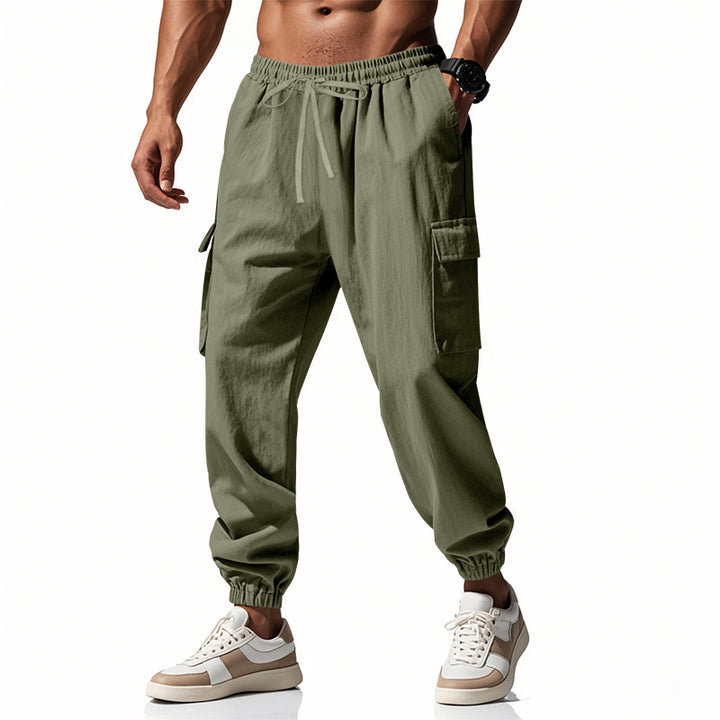 Herren Cargo-Jogginghose mit elastischem Bund und praktischen Seitentaschen Echoarchiv