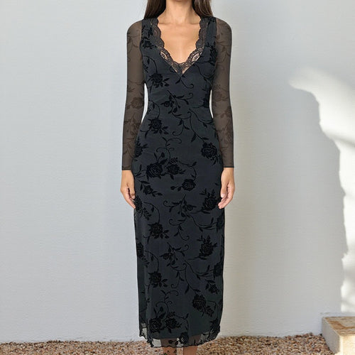 Damen elegantes und figurbetontes Abendkleid Echo Archiv