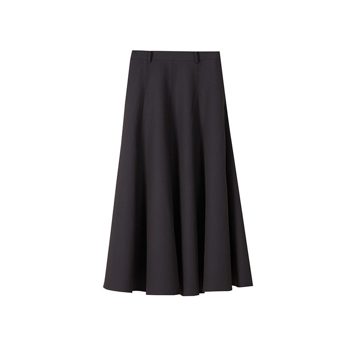 Damen Eleganter Maxirock mit Weit geschnittenem Design Echoarchiv