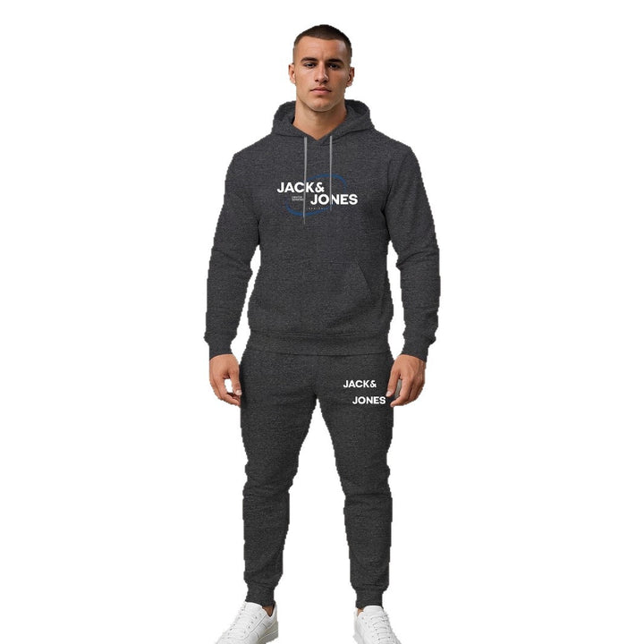 Herren Freizeit Hoodie und Jogginghose Set Echoarchiv