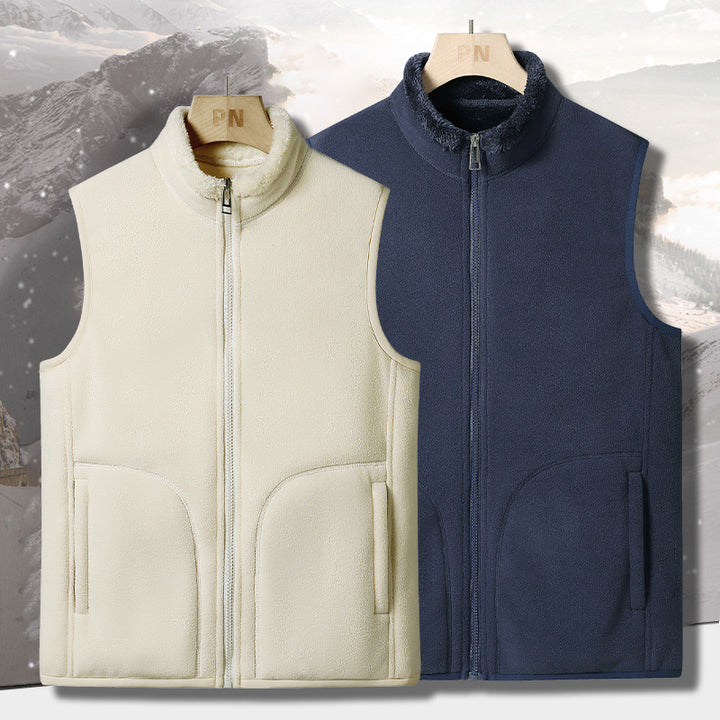 Herren Fleece-Weste Echo Archiv