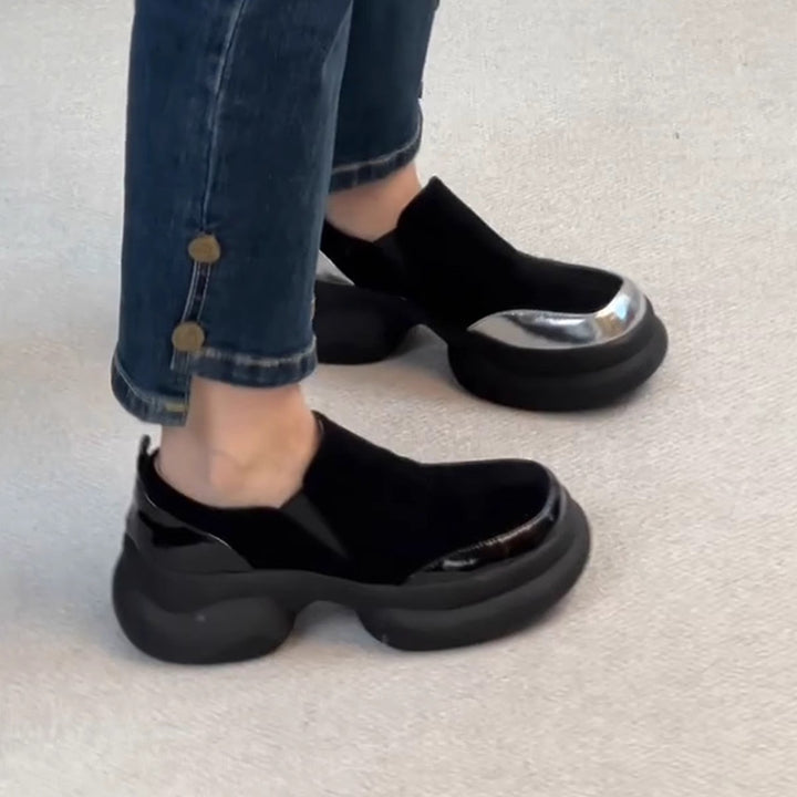 Damen Modische und bequeme Plateau-Schuhe Echo Archiv