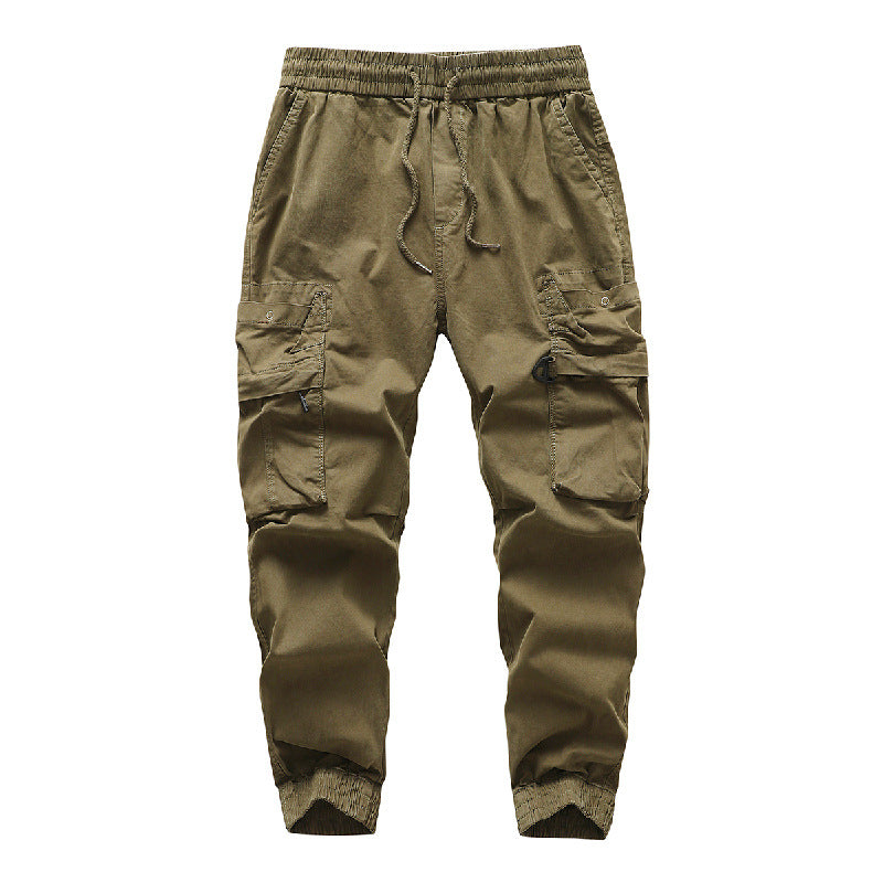 Herren Robust-Canvas Cargo-Jogger mit elastischem Komfortbund, Sicherheits-Pattentaschen und Knieabnähern Echo Archiv