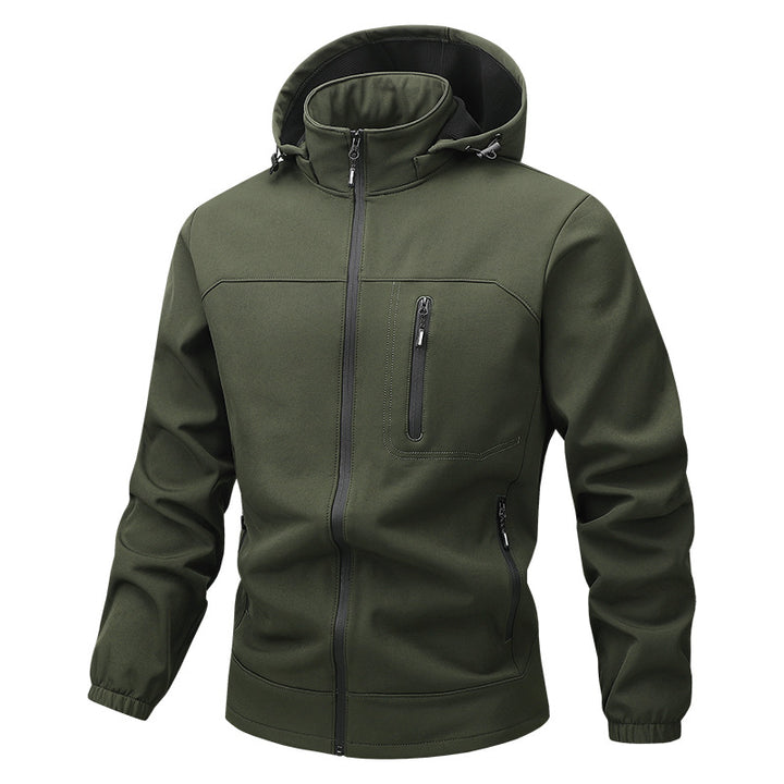 Herren Funktionale Sportjacke mit Kapuze und Jogginghose Echo Archiv