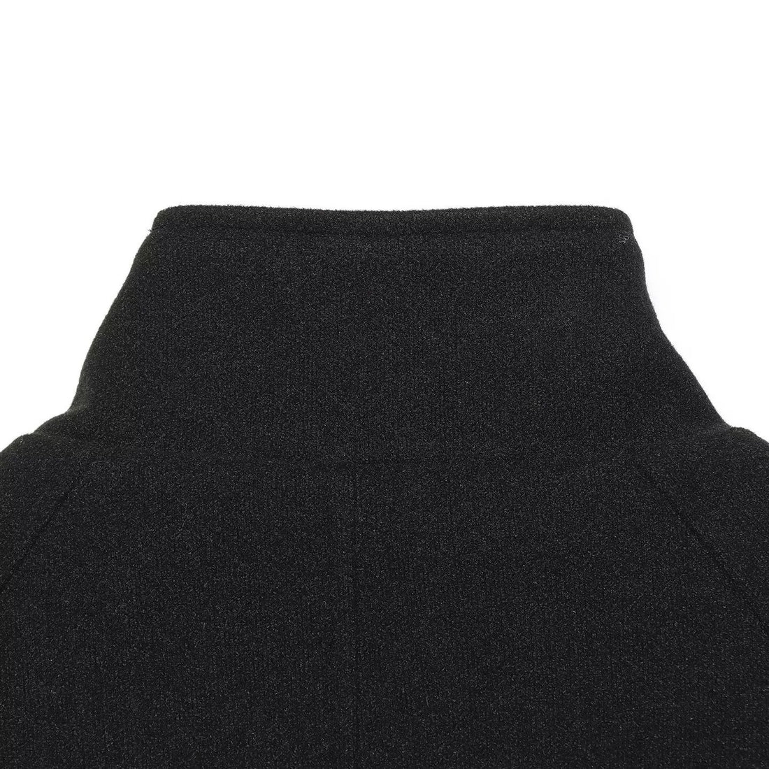 Damen Kurzer Doppelreihiger Wollmix-Cape‑Mantel mit hohem Stehkragen Echoarchiv