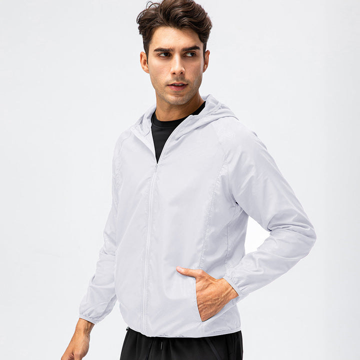 Herren Leichte Laufjacke mit Atmungsaktiven Eigenschaften und Reflektierendem Design Echoarchiv