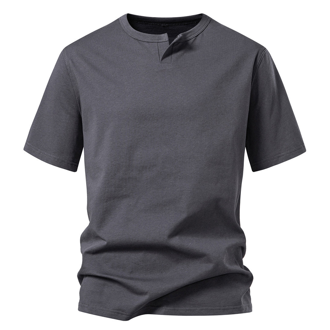 Herren T-Shirt mit modernem Ausschnitt und komfortablem Schnitt Echoarchiv