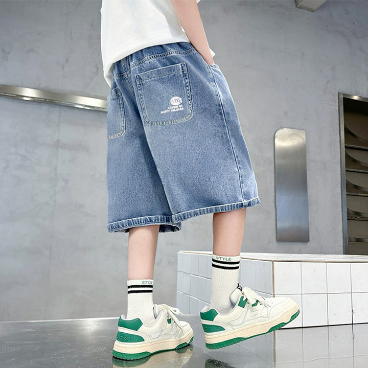 Jungen lässige Denim-Shorts im modernen Stil Echo Archiv