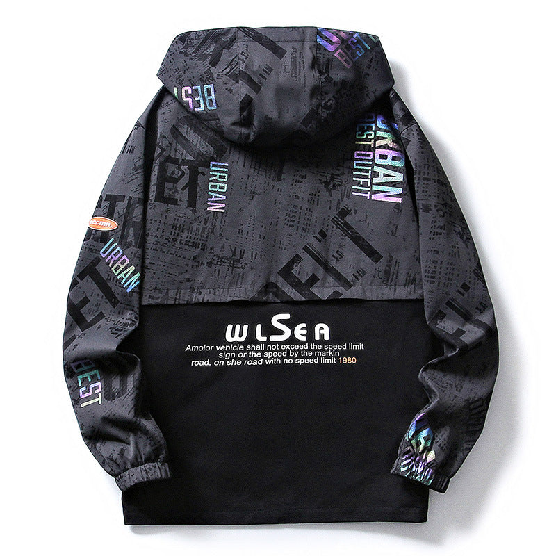 Herren Sportliche Jacke mit Grafischem Design Echo Archiv