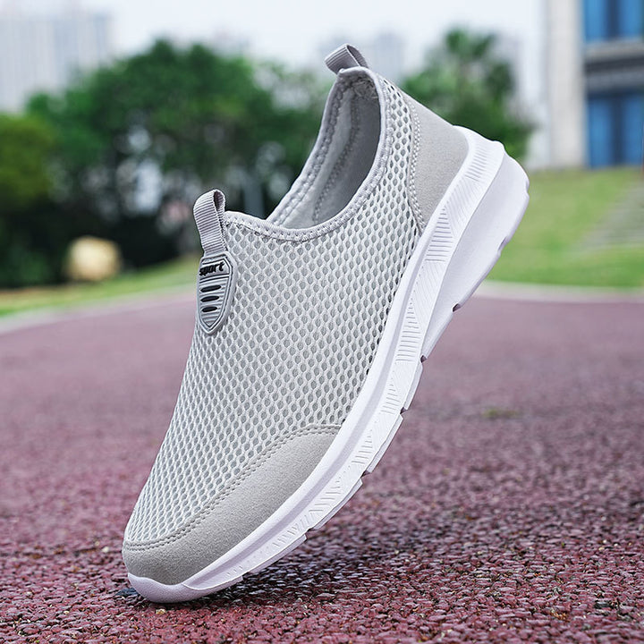 Unisex nan ultraleichter Netz-Slipper mit viskoelastischem Fußbett und flexibler rutschfester Laufsohle Echo Archiv