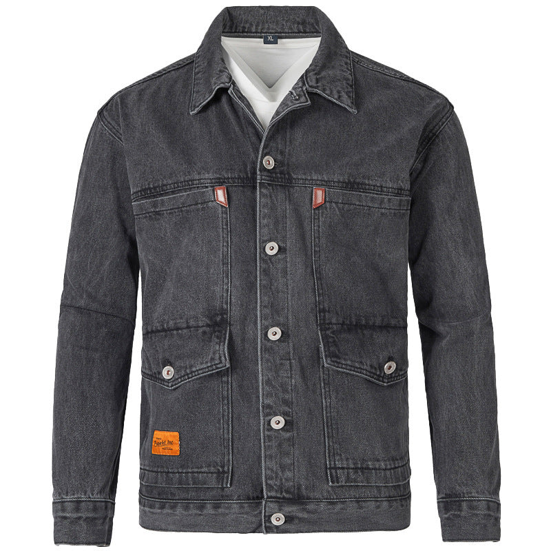 Herren JEchoarchivnsjacke im Echoarchivrnen Slim-Fit Design mit praktischen Taschen und robusten Nieten Echoarchiv