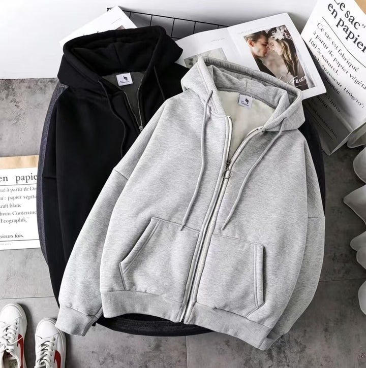 Damen Bequeme Kapuzenjacke Echoarchiv