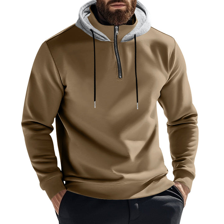 Herren Kapuzenpullover mit modernem Reißverschluss und stylischem Schnitt Echoarchiv