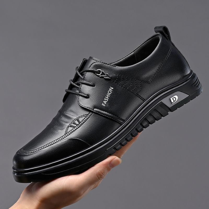 Herren Elegante Schnürschuhe aus hochwertigem Leder mit rutschfester Sohle – Tavélo