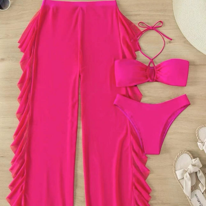 Damen Bikini-Set mit luftiger Rüschenhose Echo Archiv