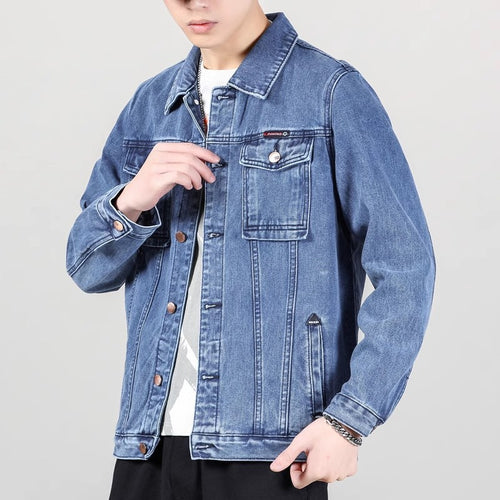 Herren klassische Denim-Jacke Echoarchiv