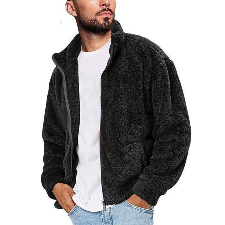 Herren Fleecejacke mit weichem Innenfutter und praktischen Taschen Echoarchiv