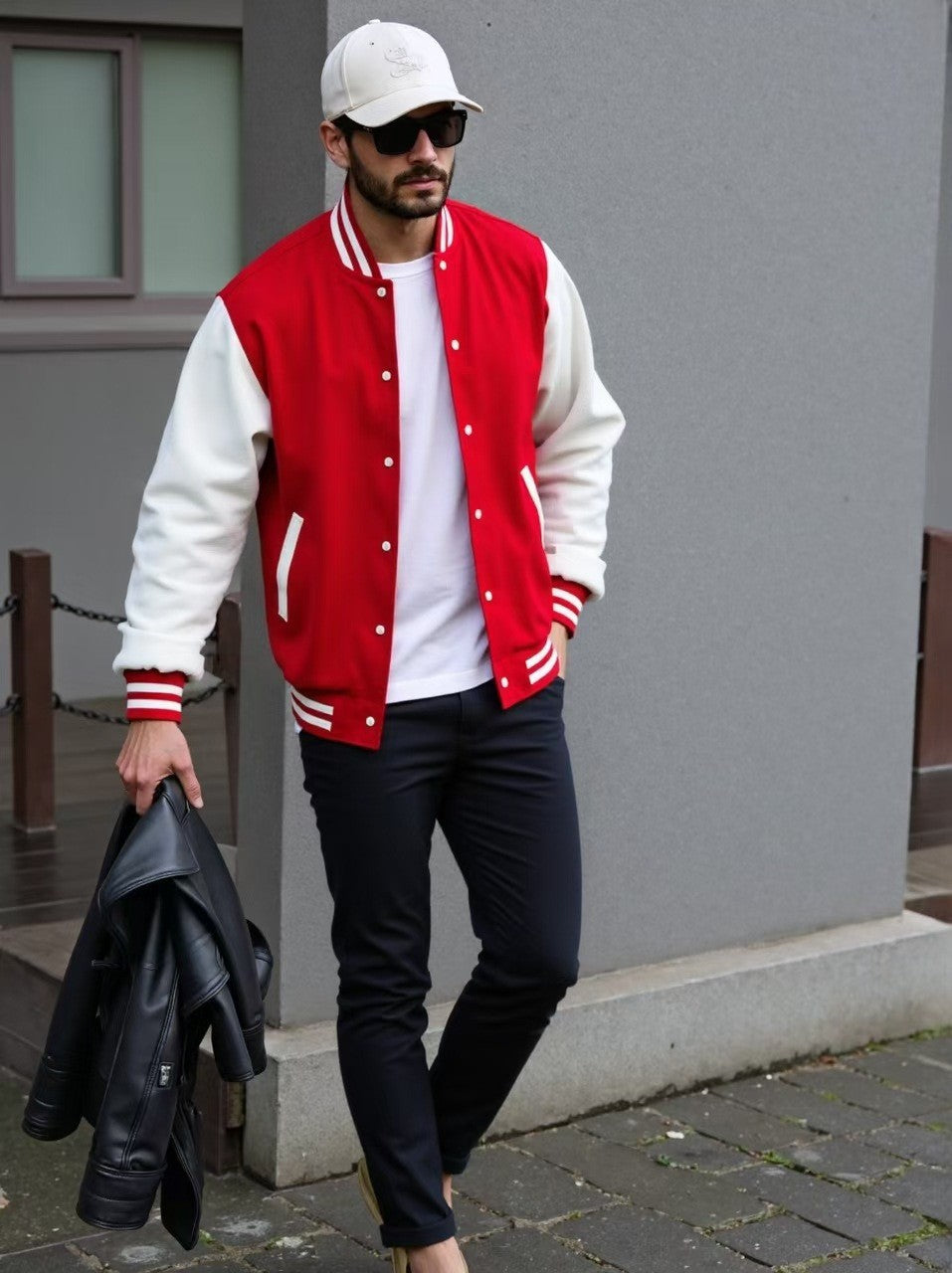 Herren Sportliche Bomberjacke Echoarchiv