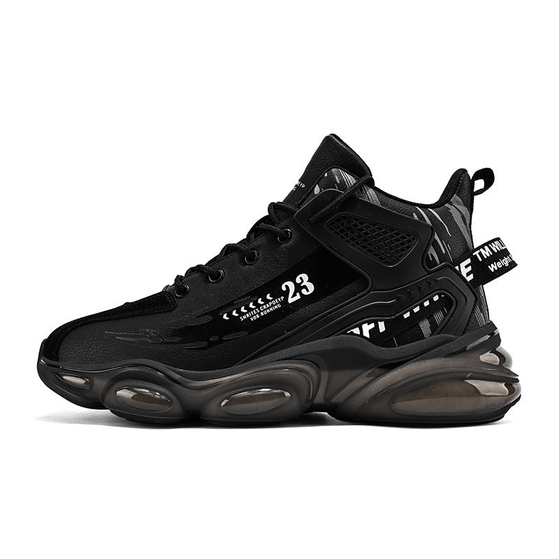 Unisex futuristische Plateau-Sneaker mit sichtbaren Luftkapseln, verstärkter Fersenzone und anatomischer Innensohle – Norré