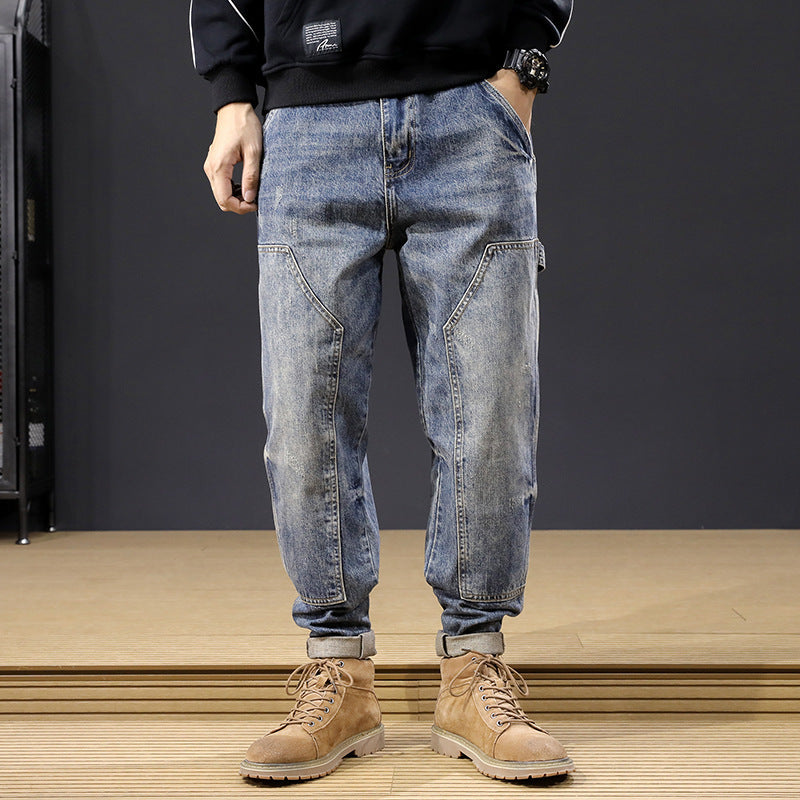 Herren Bequeme Cargo-Jeans Echoarchiv