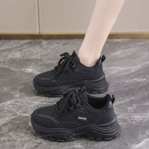Damen modische Plattform Sneakers mit atmungsaktiver Sohle und rutschfester Laufsohle Echo Archiv