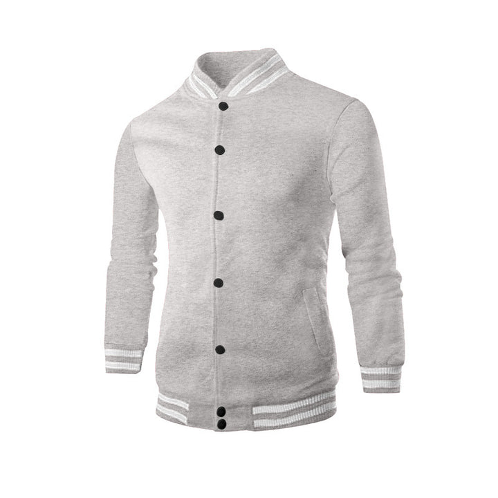 Herren Collegejacke mit elastischen Bündchen und hochwertiger Verarbeitung Echoarchiv