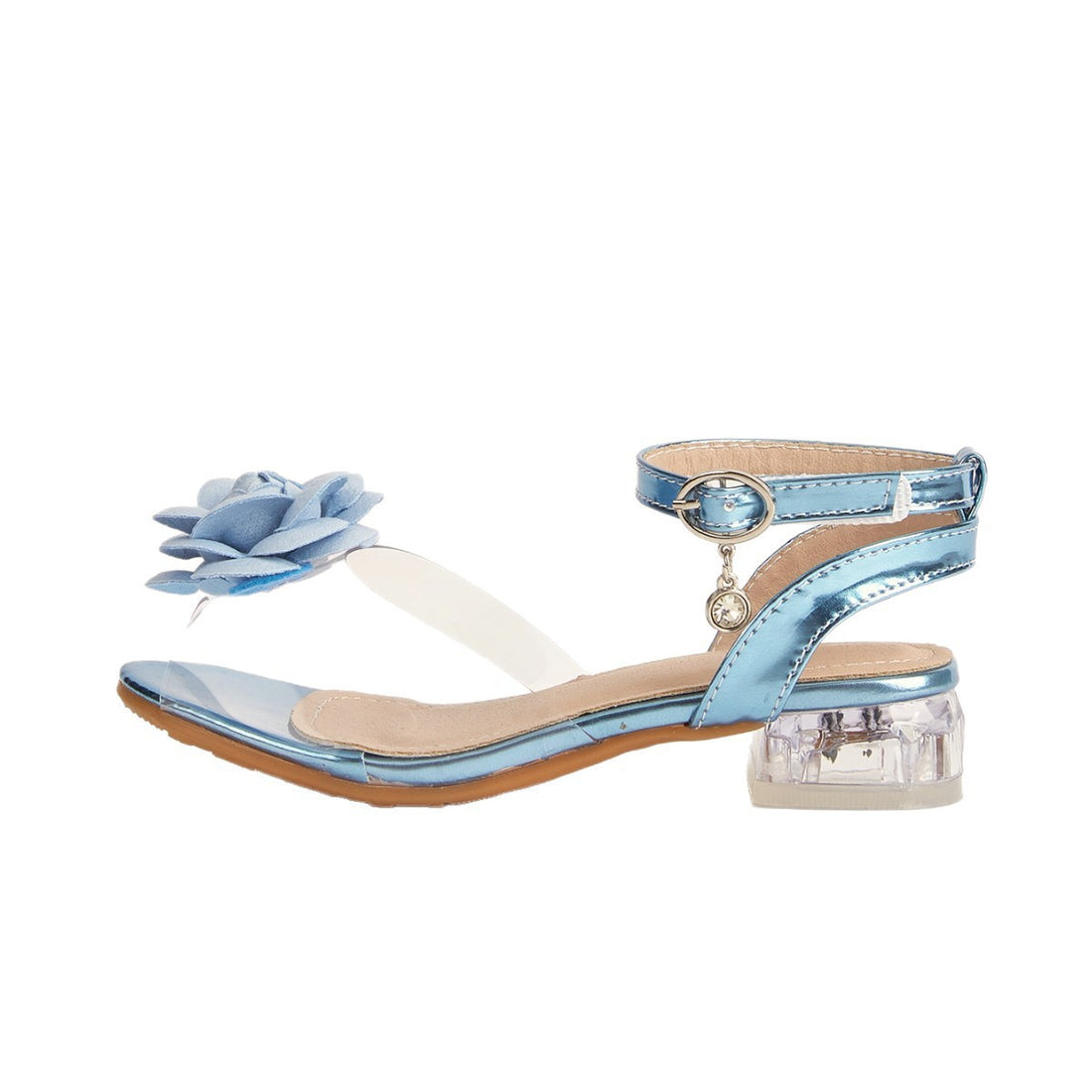 Mädchen Elegante Sandalen mit niedlichem Blumenmotiv