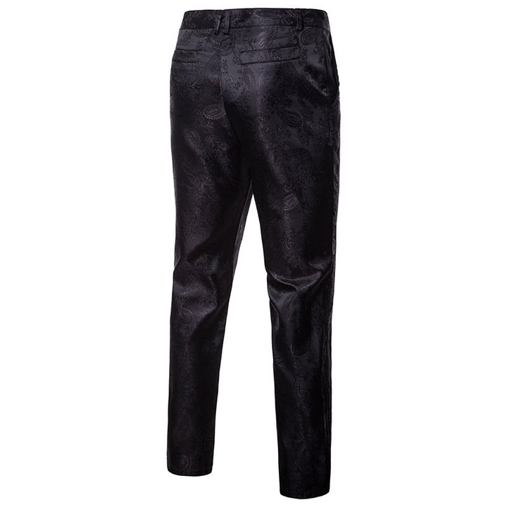 Herren elegante Paisley-Muster Hose Echoarchiv