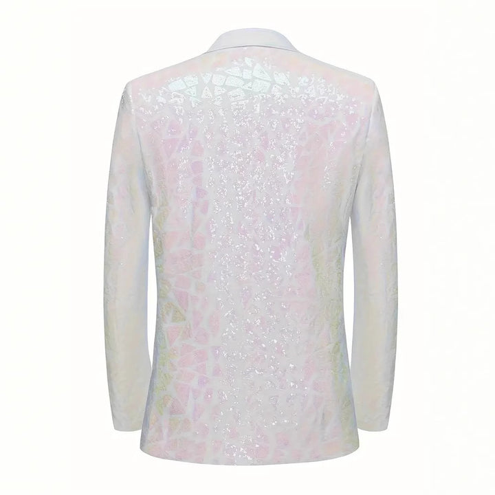 Herren glamouröser Paillettenblazer Echoarchiv