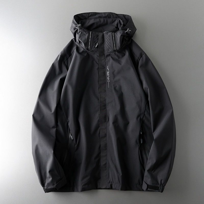 Echoarchiv | Unisex Wasserdichte Jacke mit Kapuze