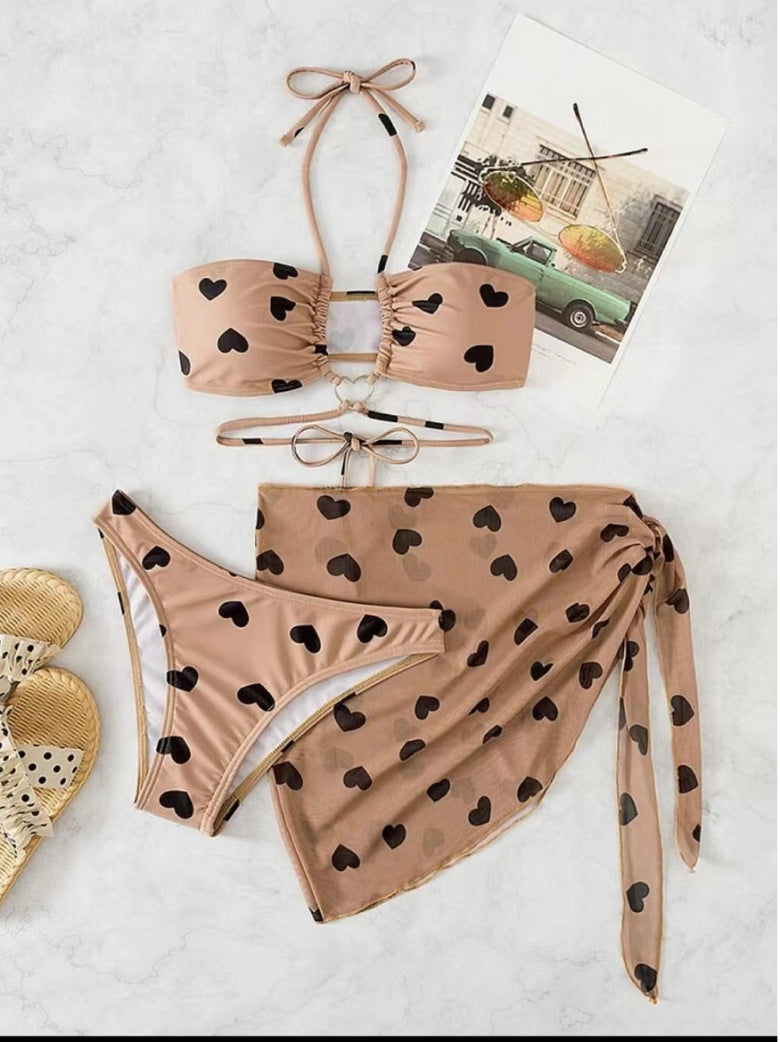 Damen Bikini-Set mit herzchenmuster Echo Archiv