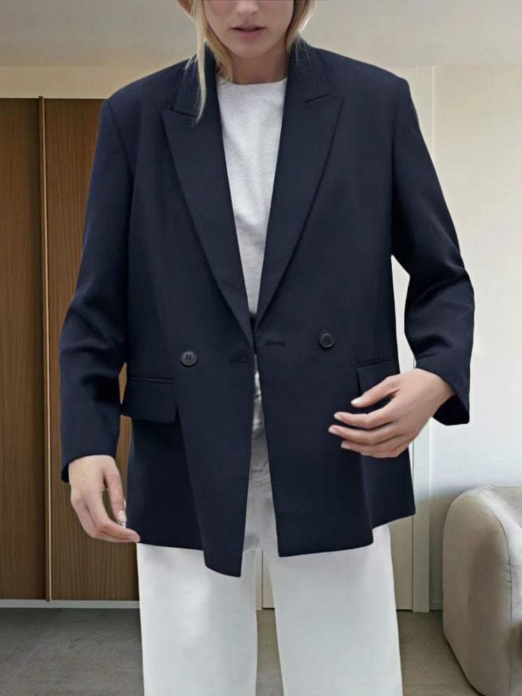 Damen Modischer und eleganter Oversized Blazer Echoarchiv